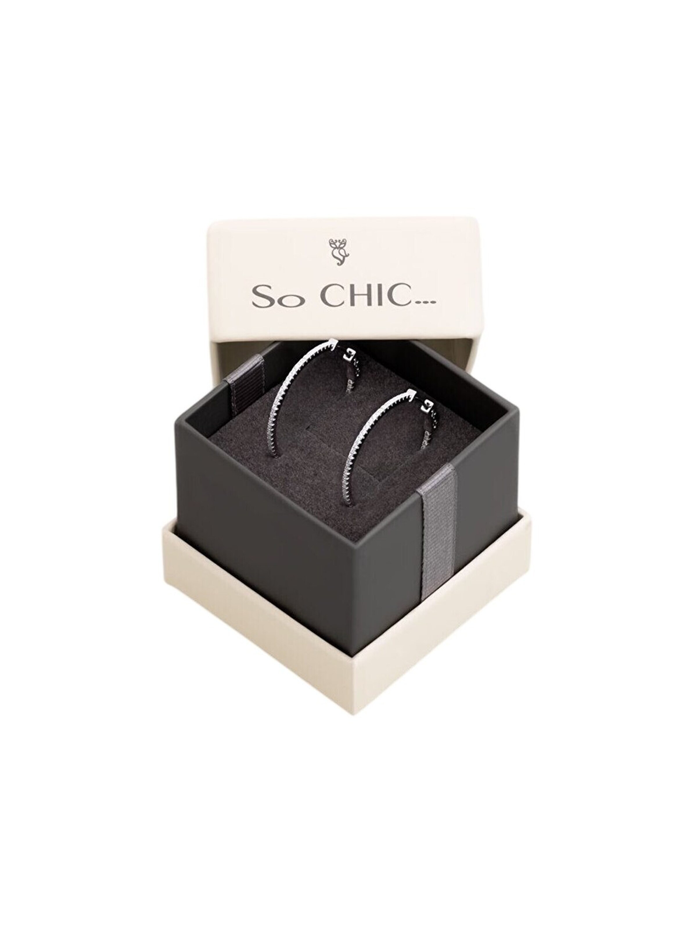 So Chic Earrings in Silver