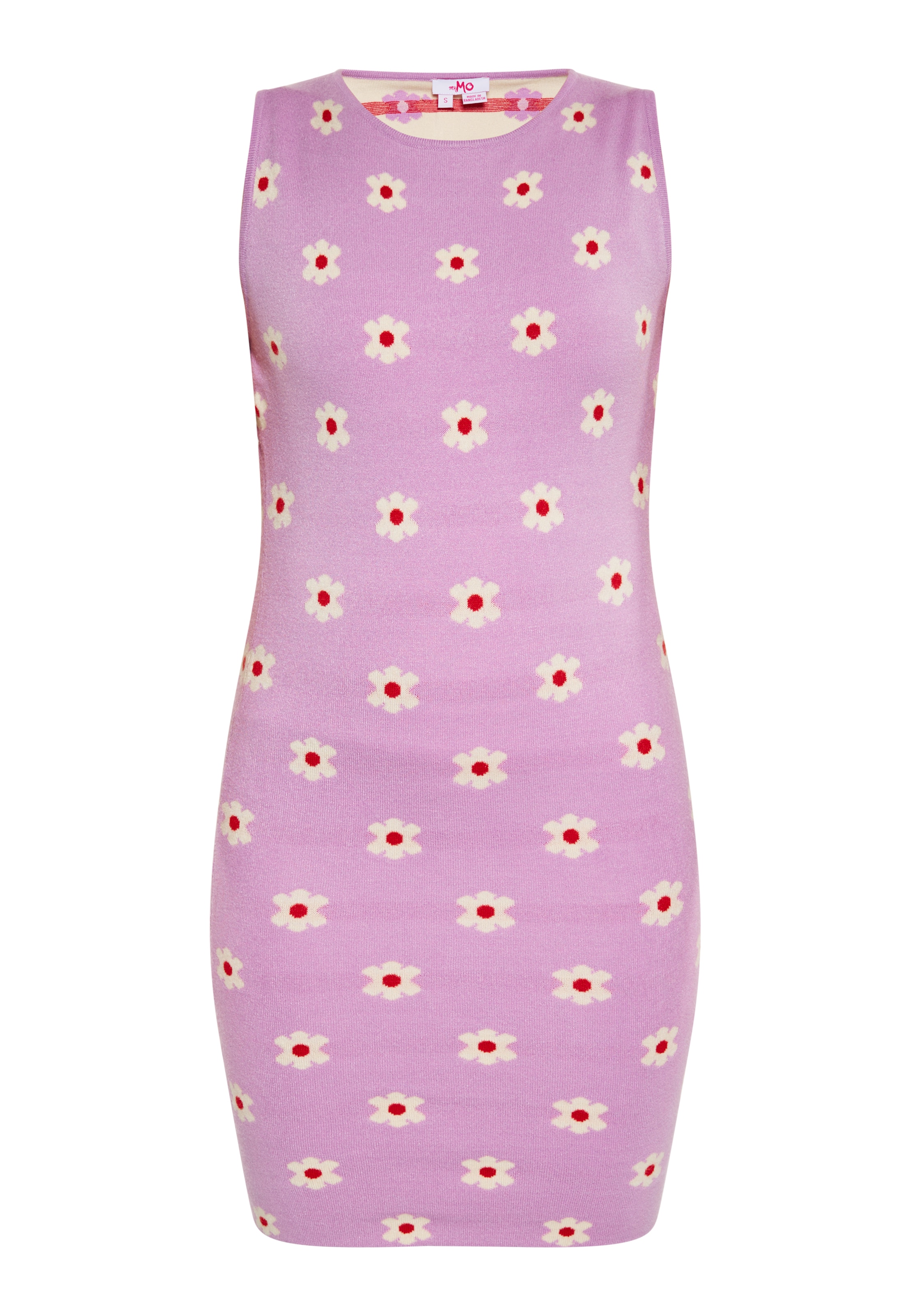 Robes en maille MYMO en violet : devant