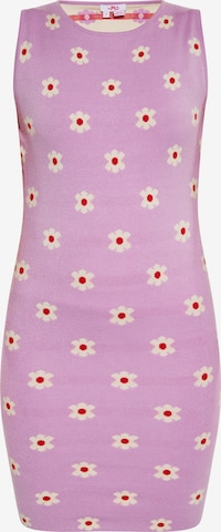 MYMO Neulemekko värissä lila: etupuoli