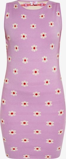 MYMO Úpletové šaty - béžová / fialová, Produkt