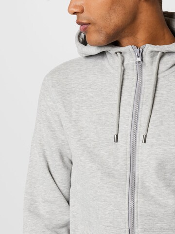 s.Oliver Zip-Up Hoodie in Grey