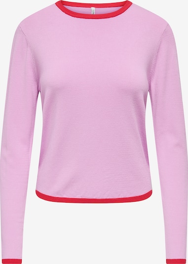 Pullover 'ONLCONTA' in XS ONLY di colore rosa / rosso, Visualizzazione prodotti