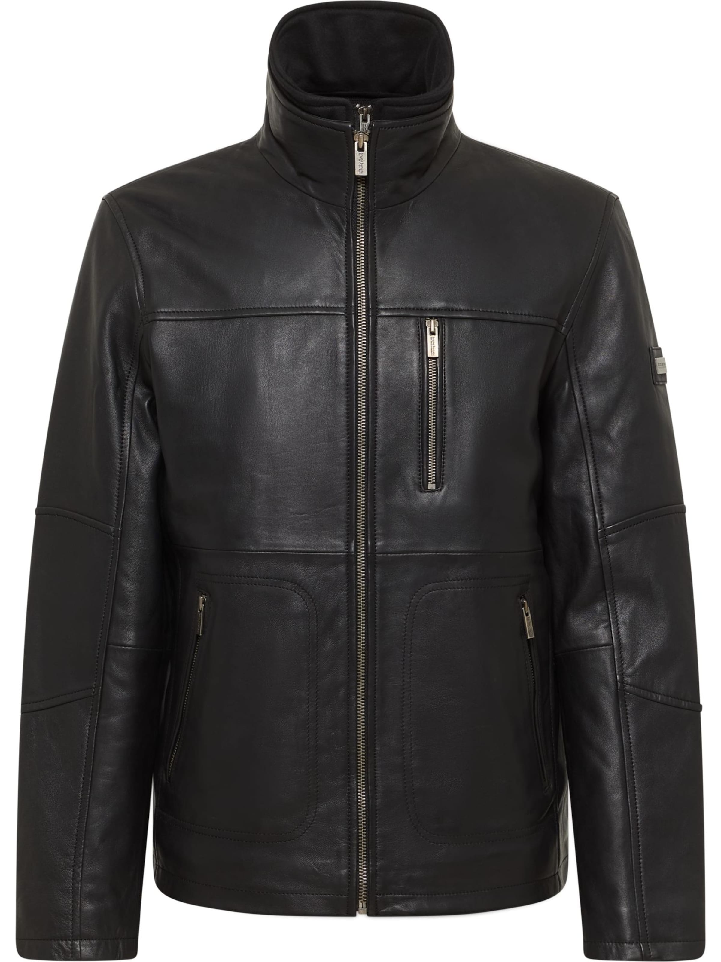 Bruno Banani Jacke 'KLAAS' in Schwarz: Vorderseite