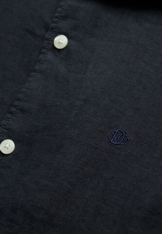 Superdry Regular fit Button Up Shirt 'Vacation' in Blue