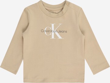 Calvin Klein Jeans - Camisola em bege: frente
