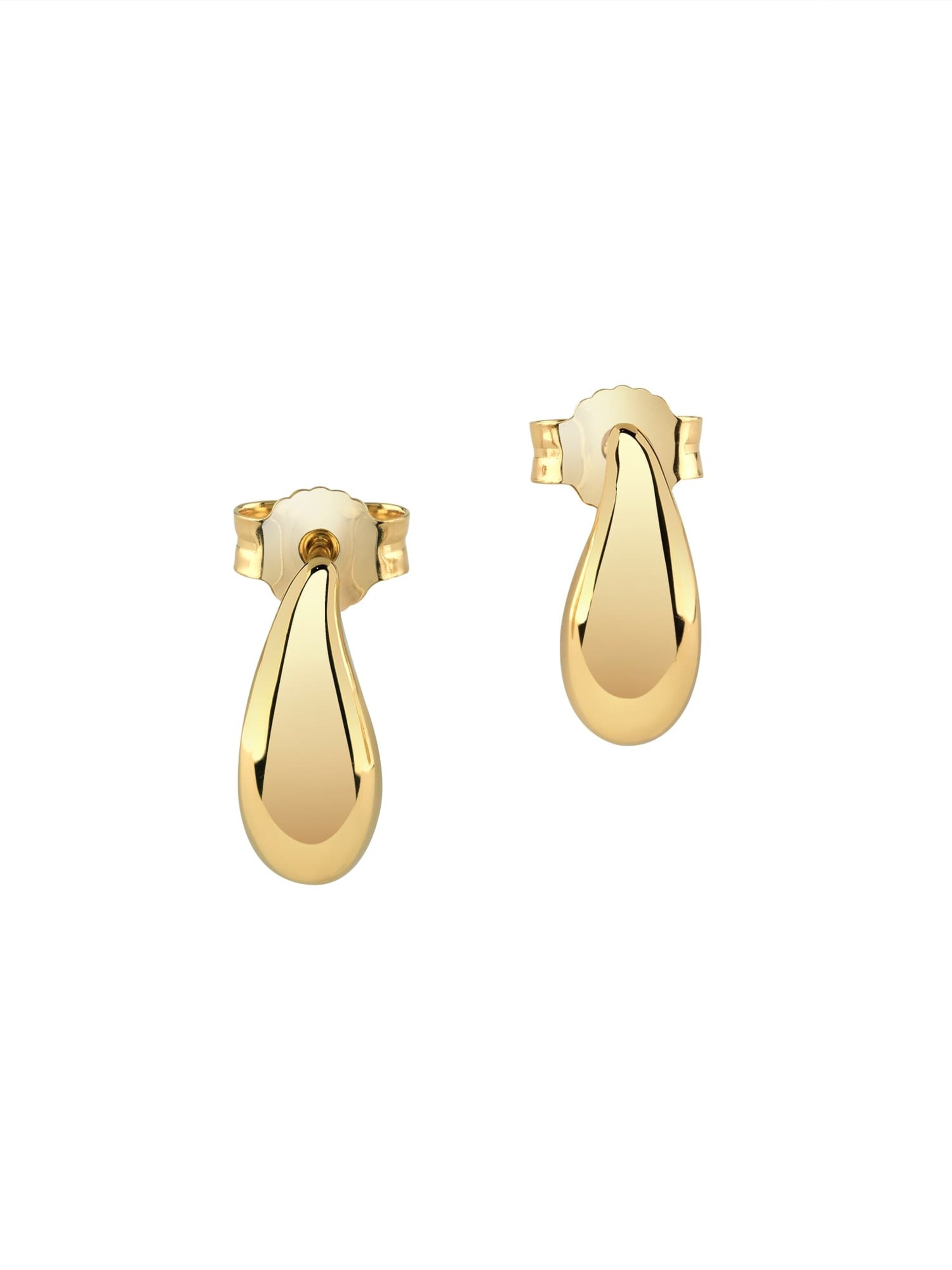 GUESS Ohrringe 'Fluid' in Gold: Vorderseite