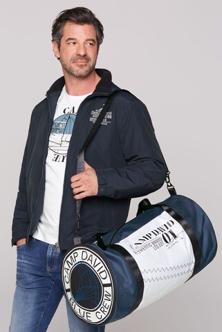 CAMP DAVID Shopper in White: front