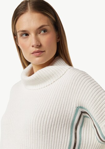 comma casual identity Trui in Wit