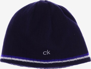 Calvin Klein Hat & Cap in One size in Blue: front