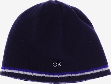 Calvin Klein Hat & Cap in One size in Blue: front