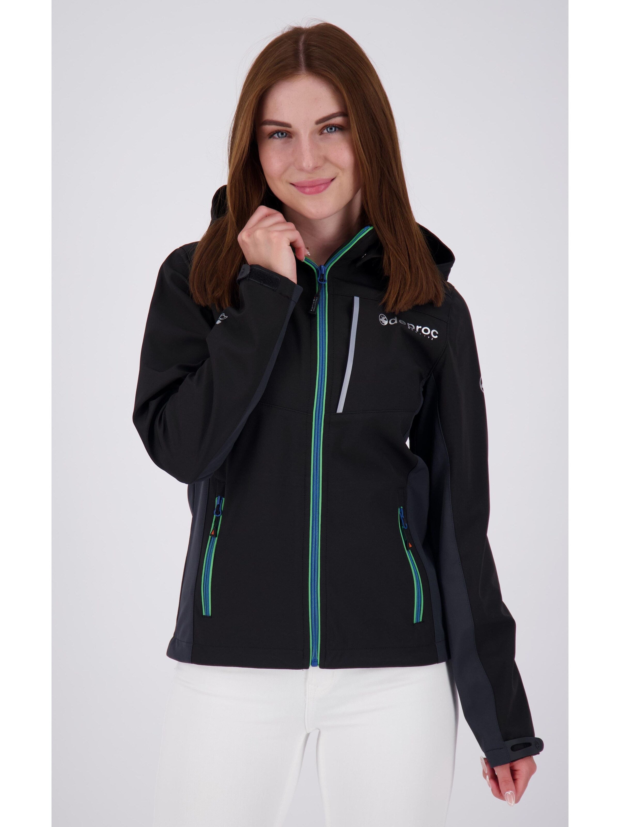 deproc Übergangsjacke 'NUNAVUT WMN'‌ in Schwarz