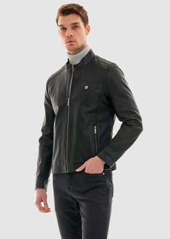 PIERRE CARDIN Between-Season Jacket in Black