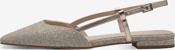 TAMARIS Γόβες slingback σε μπεζ