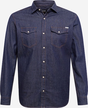 JACK & JONES Рубашка 'Sheridan' в Синий: спереди