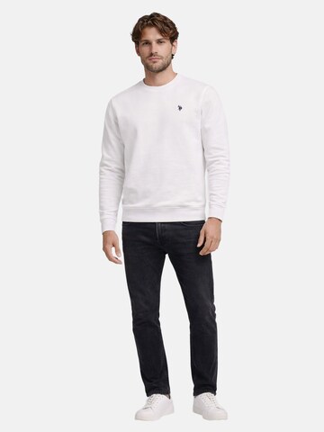 U.S. POLO ASSN. Sweatshirt in Wit