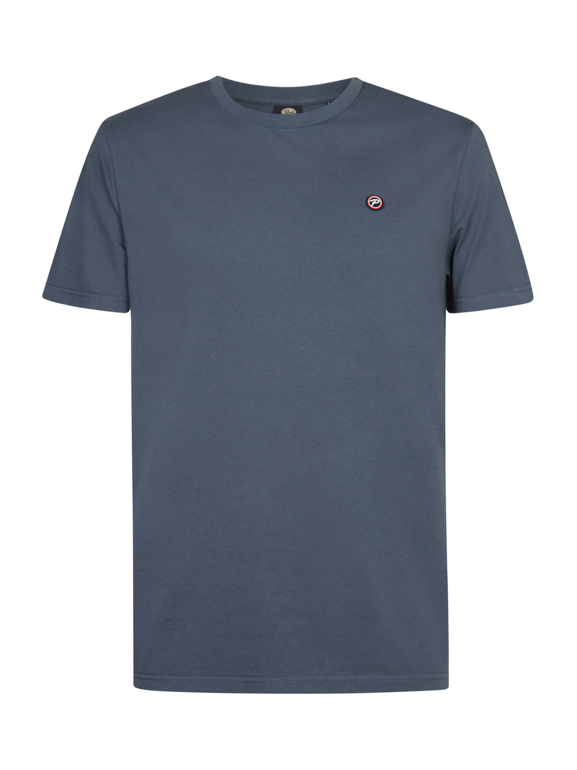 Petrol Industries Shirt 'Windward' in Blauw: voorkant