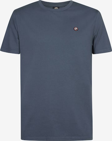 Petrol Industries Shirt 'Windward' in Blauw: voorkant