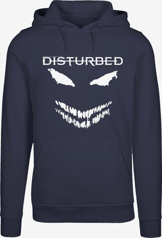 F4NT4STIC Sweatshirt 'Disturbed' in Blau: predná strana