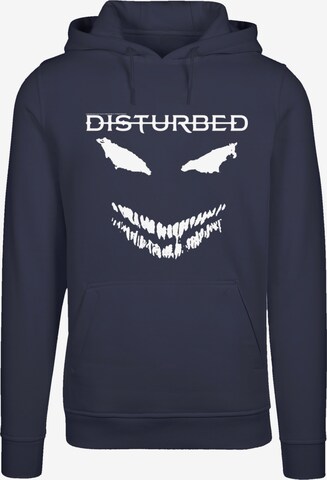 Pull-over 'Disturbed' F4NT4STIC en bleu : devant