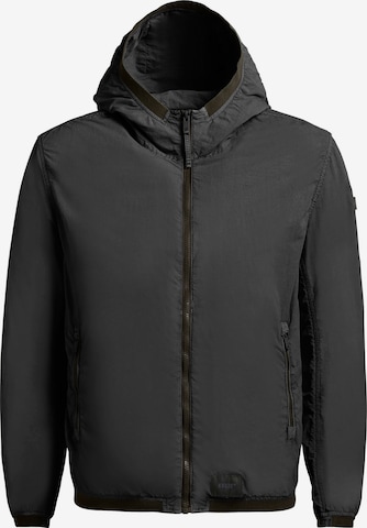 Veste mi-saison 'DERF' khujo en gris : devant