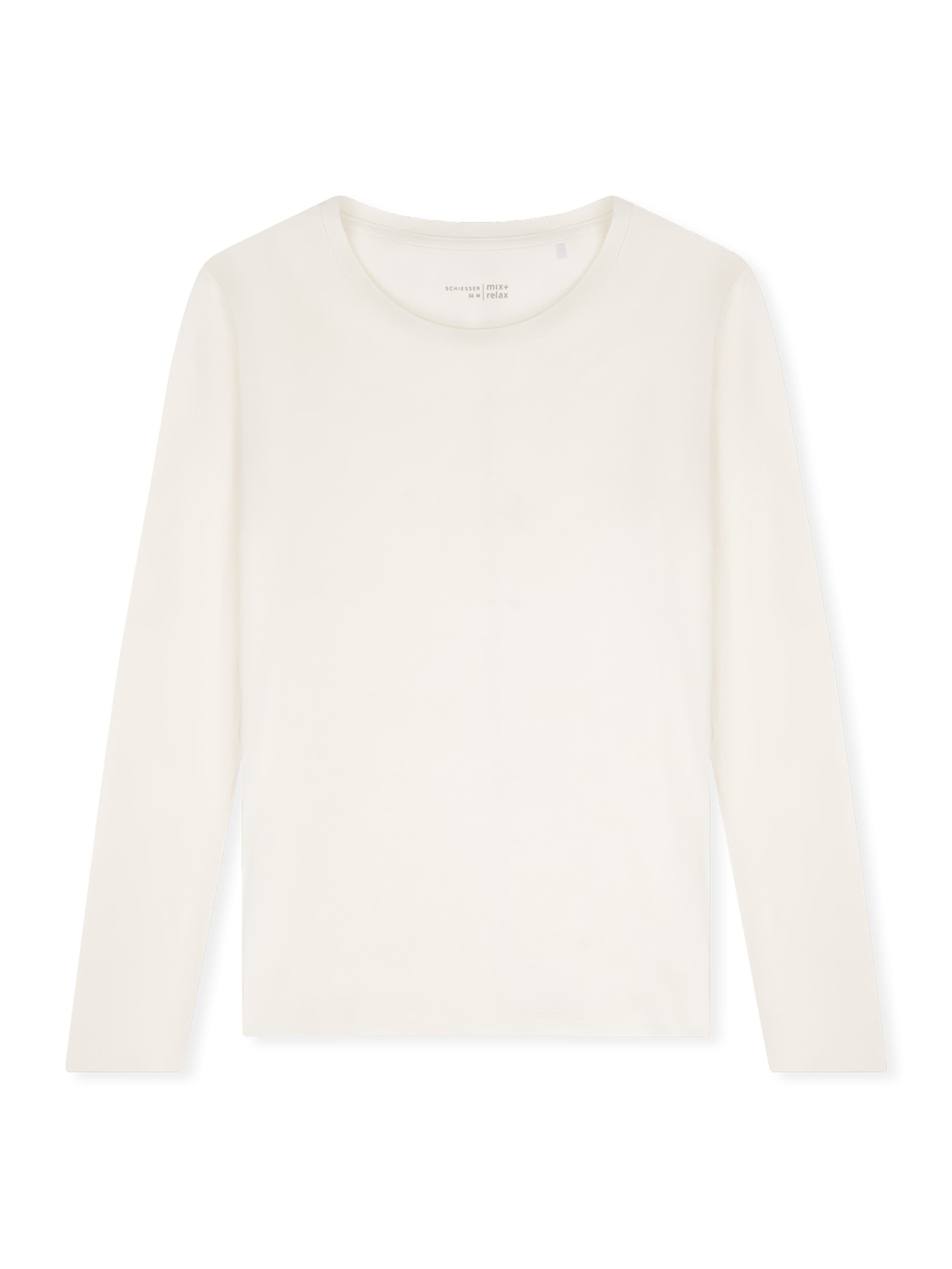 Chemise de nuit ' Mix & Relax ' SCHIESSER en blanc : devant
