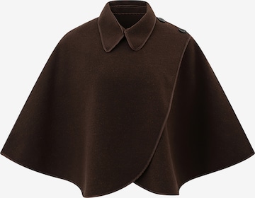 Magicshe Cape 'Elegantes Winter Cape' in Purple: front
