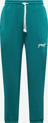 Grimey Zúžený Kalhoty 'THE WESTBOUND' – zelená: přední strana