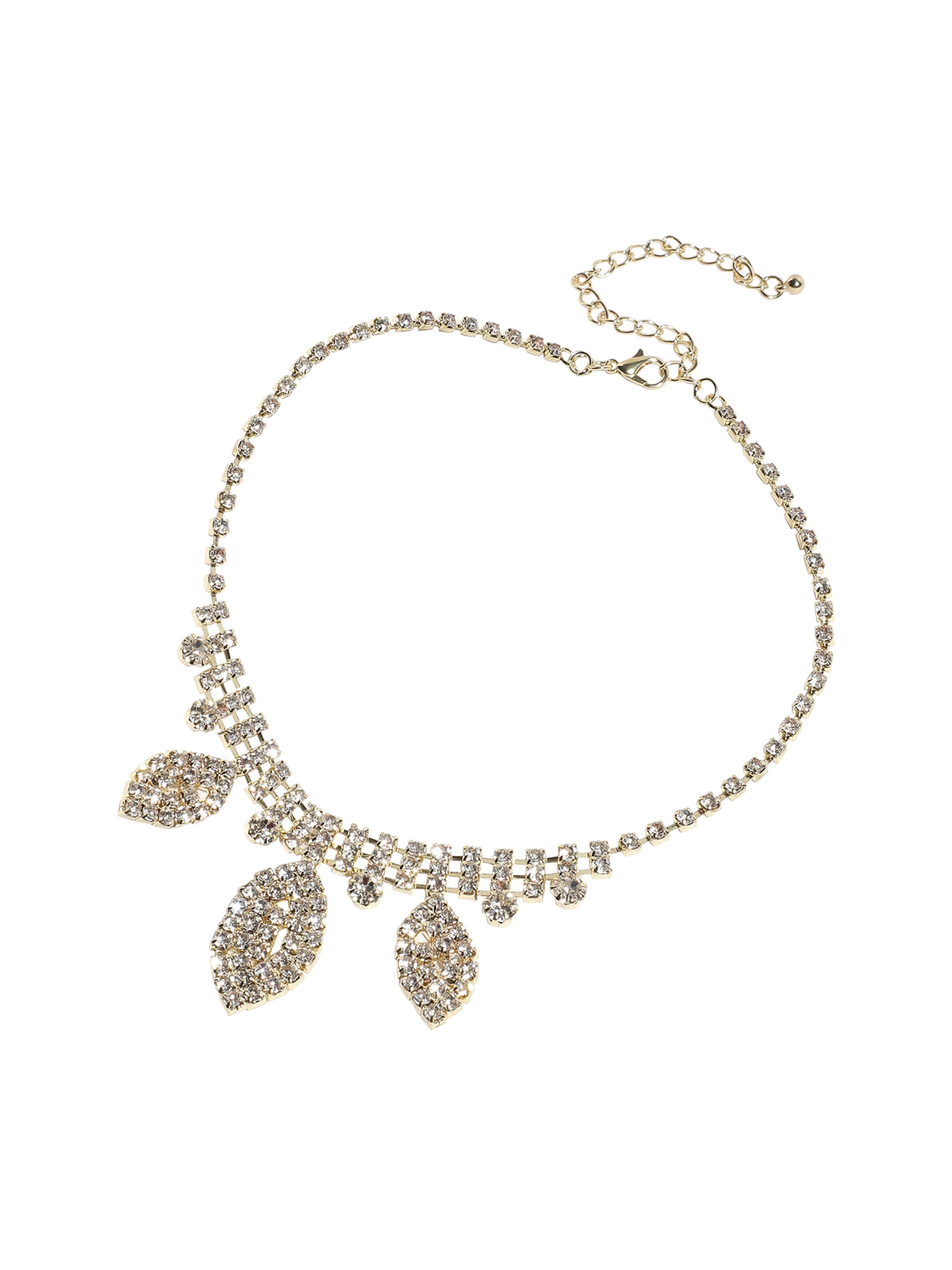 SOHI Ketting ' Meriwether ' in Goud: voorkant