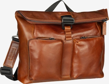 LEONHARD HEYDEN Crossbody Bag 'Porto' in Brown: front