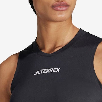 ADIDAS TERREX Sporttop in Schwarz