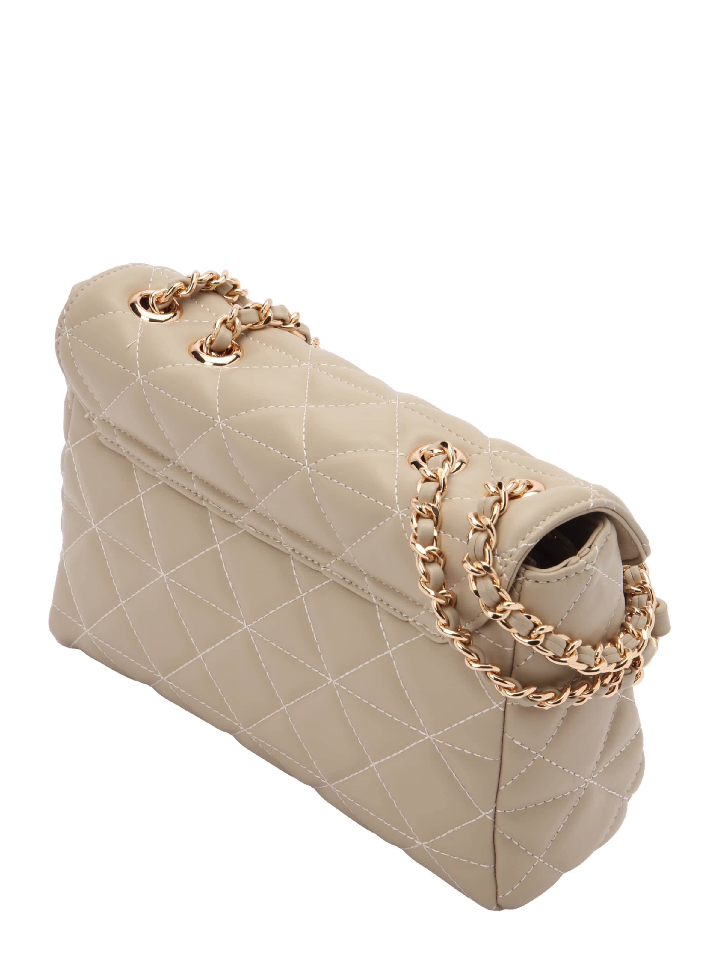 19V69 ITALIA - Mala de ombro 'Gaia Gold' em cinzento