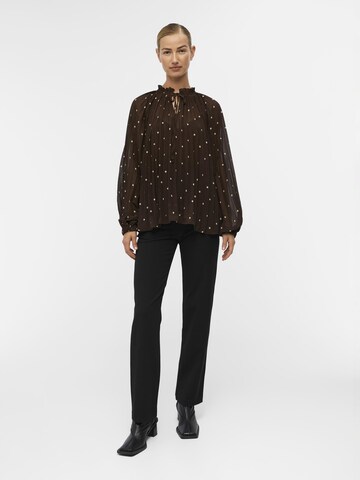 OBJECT Blouse 'Brink' in Bruin