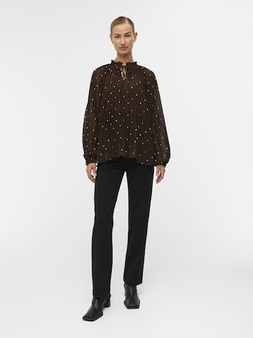 OBJECT Blouse 'Brink' in Brown