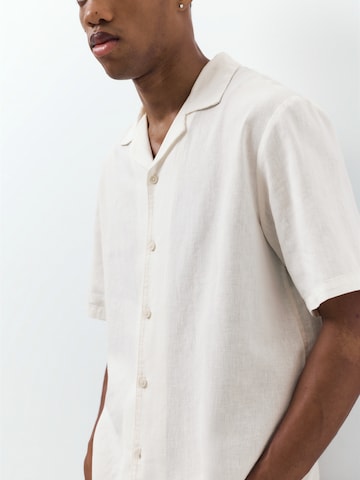 Pull&Bear Regular fit Ing - fehér