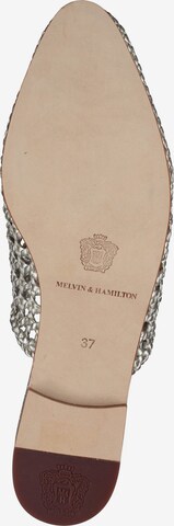 MELVIN & HAMILTON Pantolette in Silber