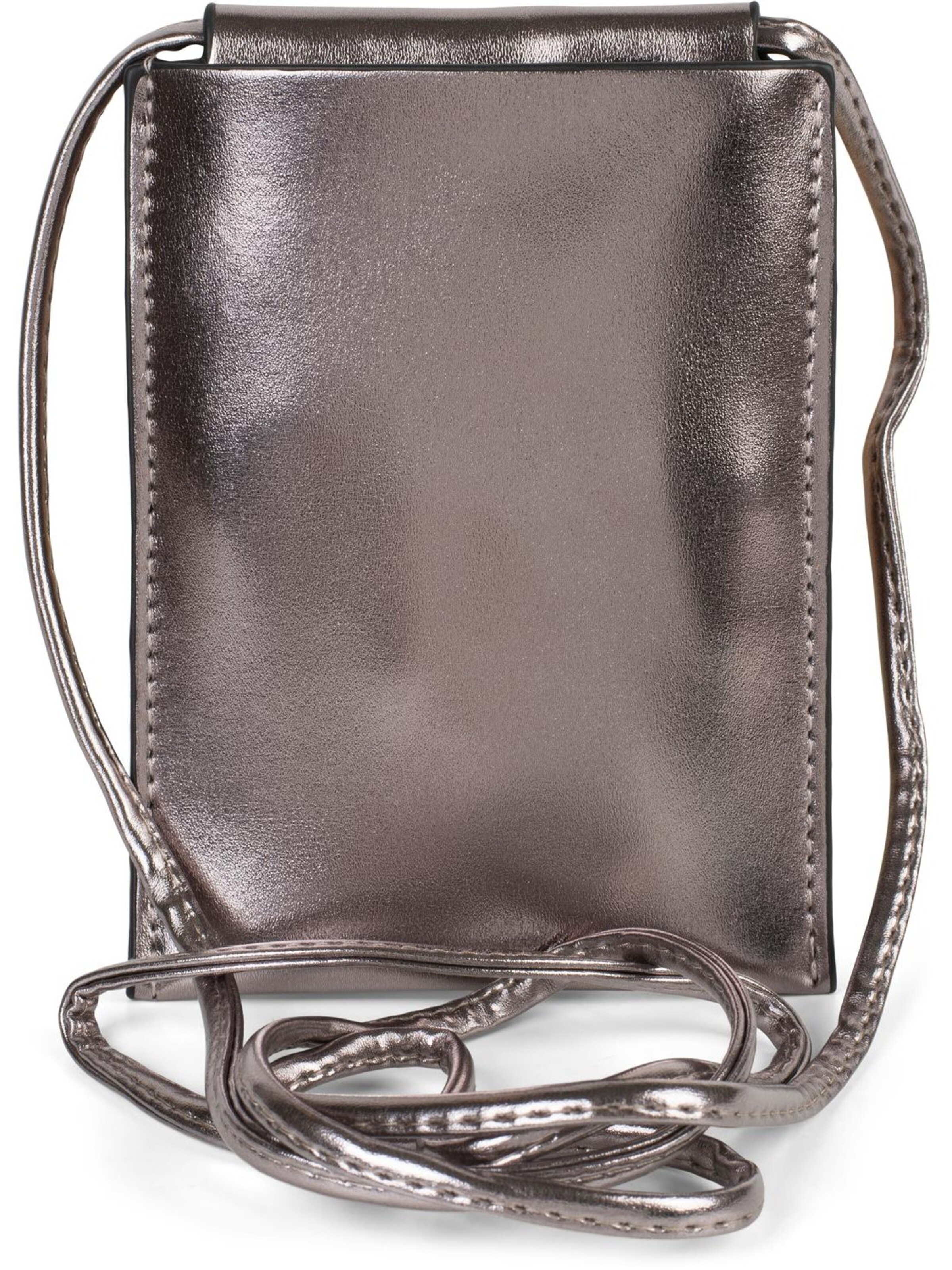 styleBREAKER Umhängetasche in Silber: Vorderseite