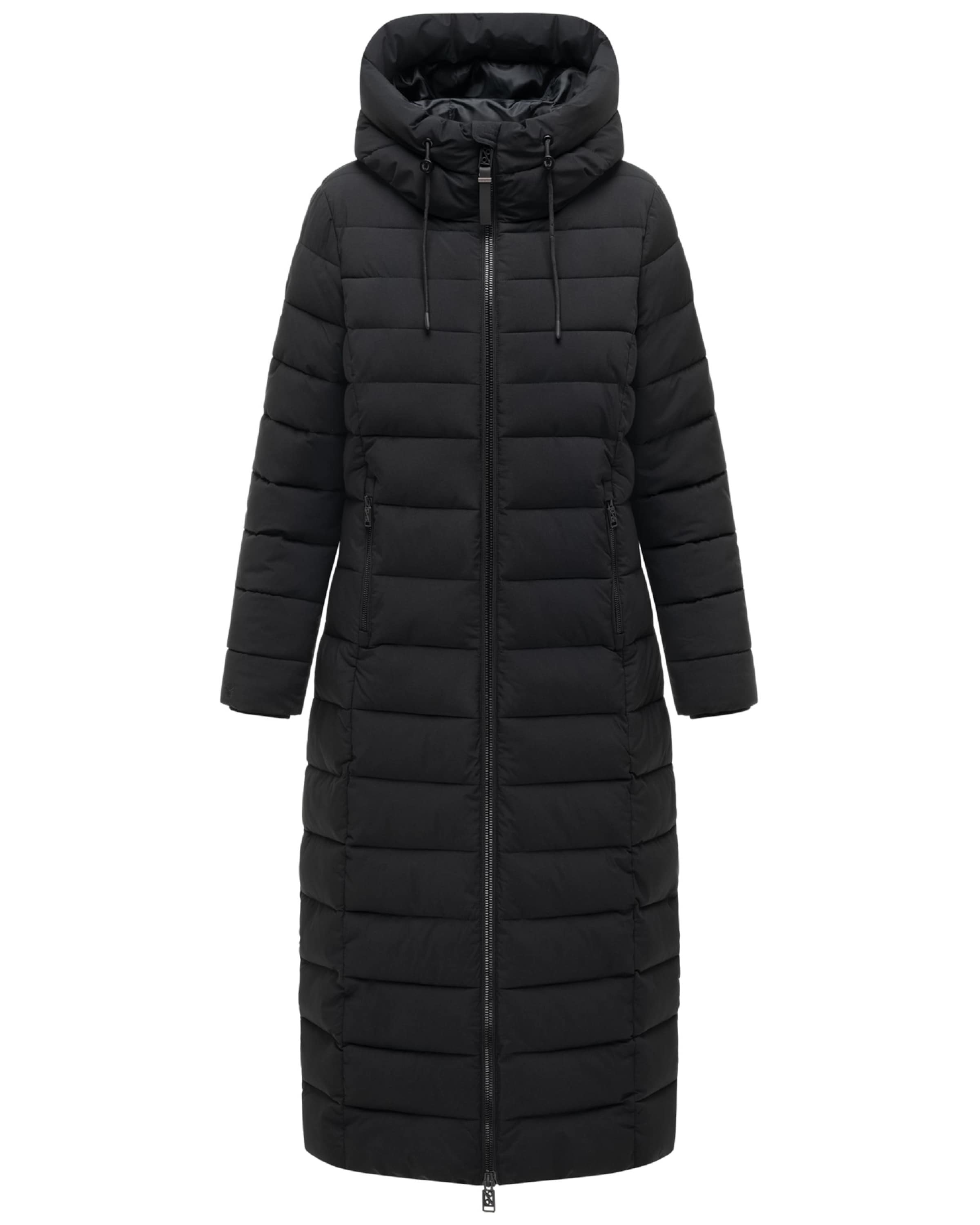 Cappotto invernale 'Vanillawolke 14' di NAVAHOO in nero: frontale