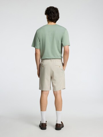 regular Pantaloni con pieghe 'SLHLeroy' di SELECTED HOMME in beige