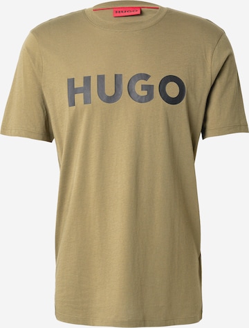 HUGO Paita 'Dulivio' värissä vihreä: etupuoli