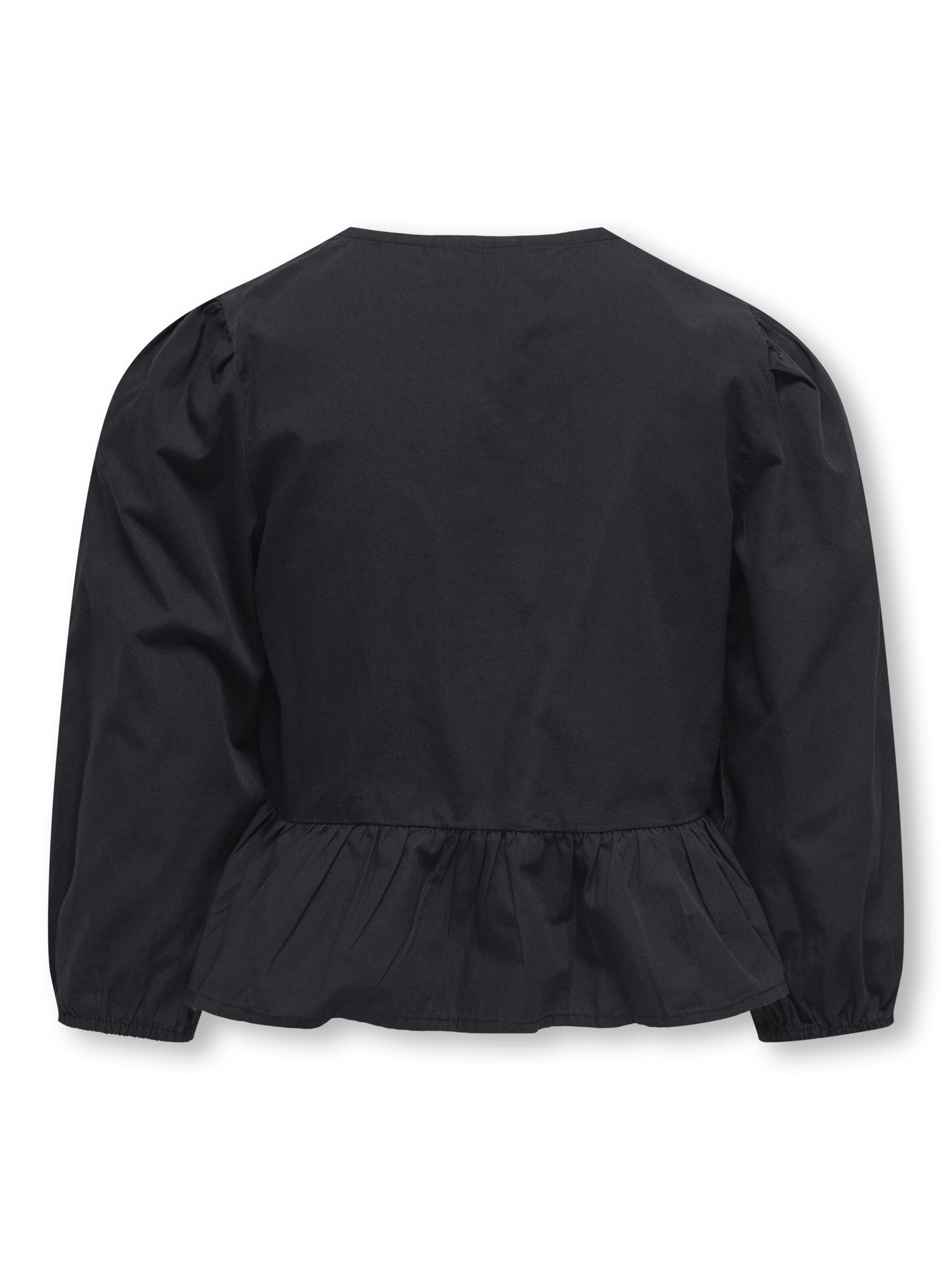 ONLY GIRLS Bluse 'CLARA' in Schwarz