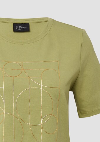 s.Oliver BLACK LABEL Shirt in Groen
