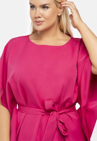 Karko Oversized jurk in Roze