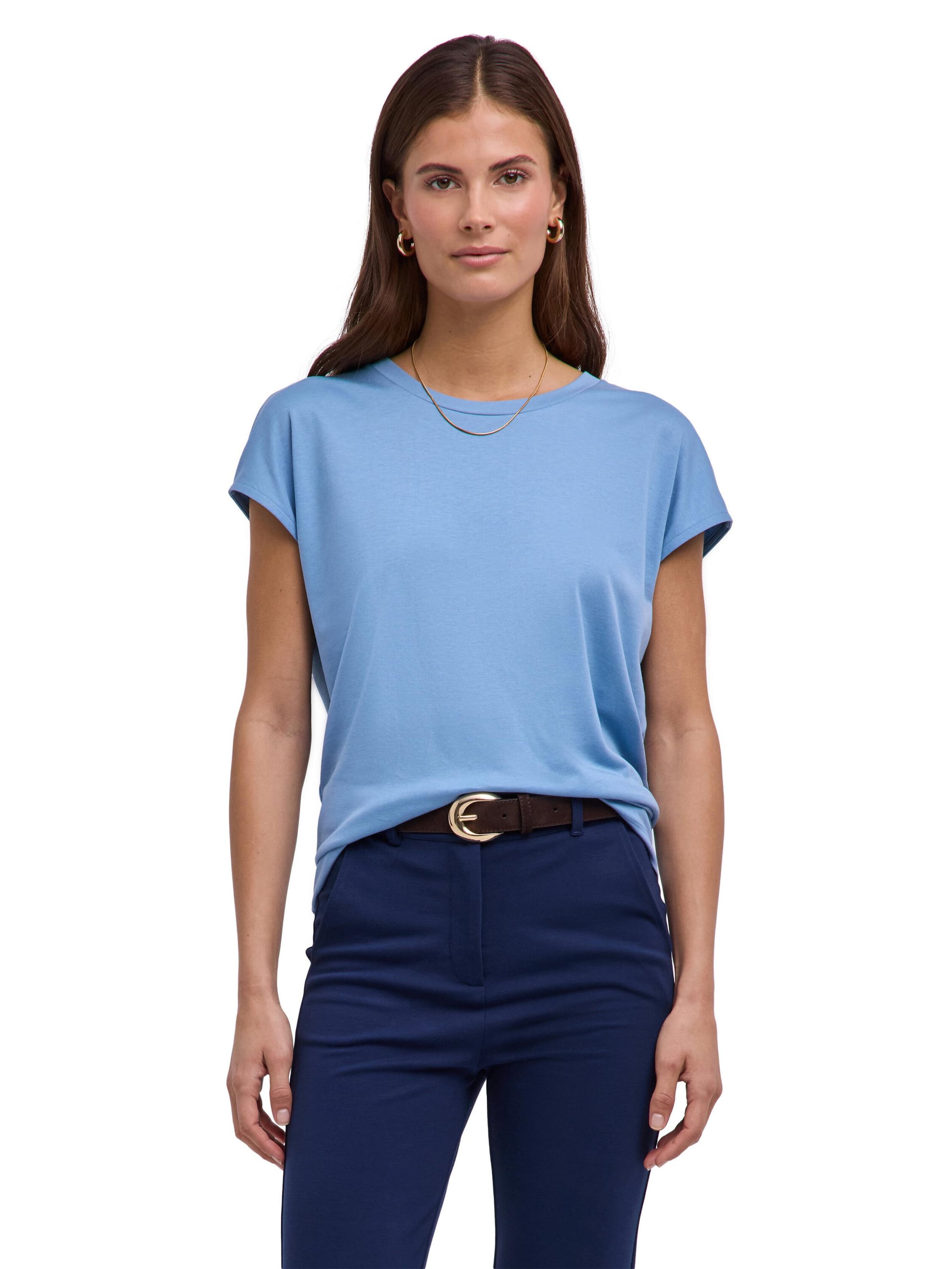 FALKE Shirt 'Lyocell Balance' in Blue: front