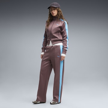 PUMA Loosefit Sporthose in Braun