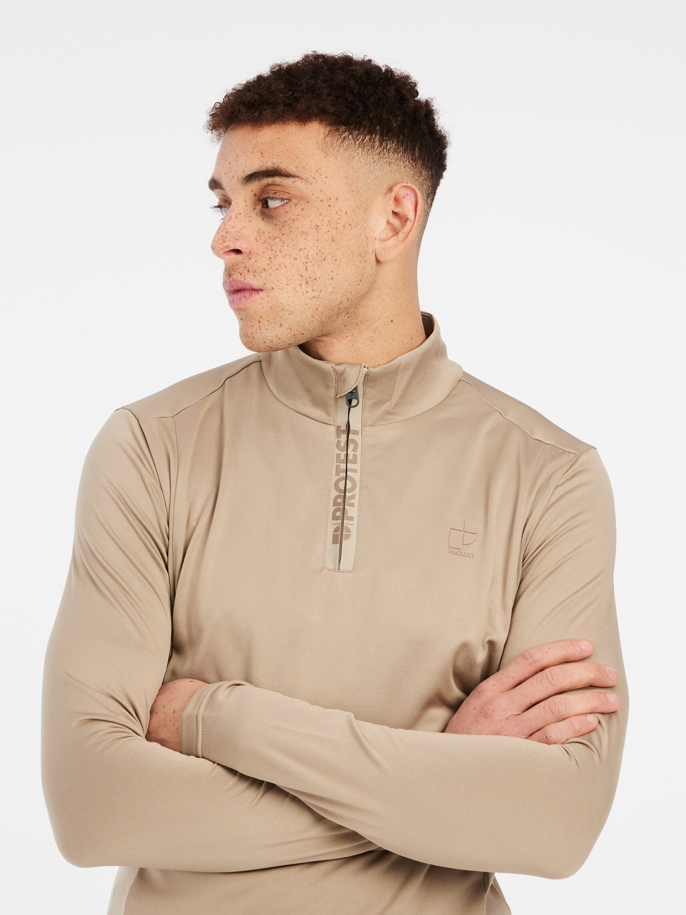 Sweat de sport 'REWILL' PROTEST en marron