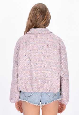 Veste mi-saison IZIA en mélange de couleurs