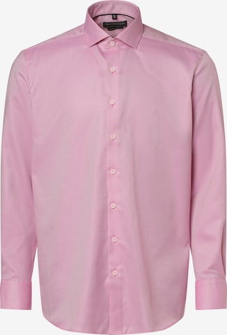 Coupe regular Chemise business Finshley & Harding en rose : devant