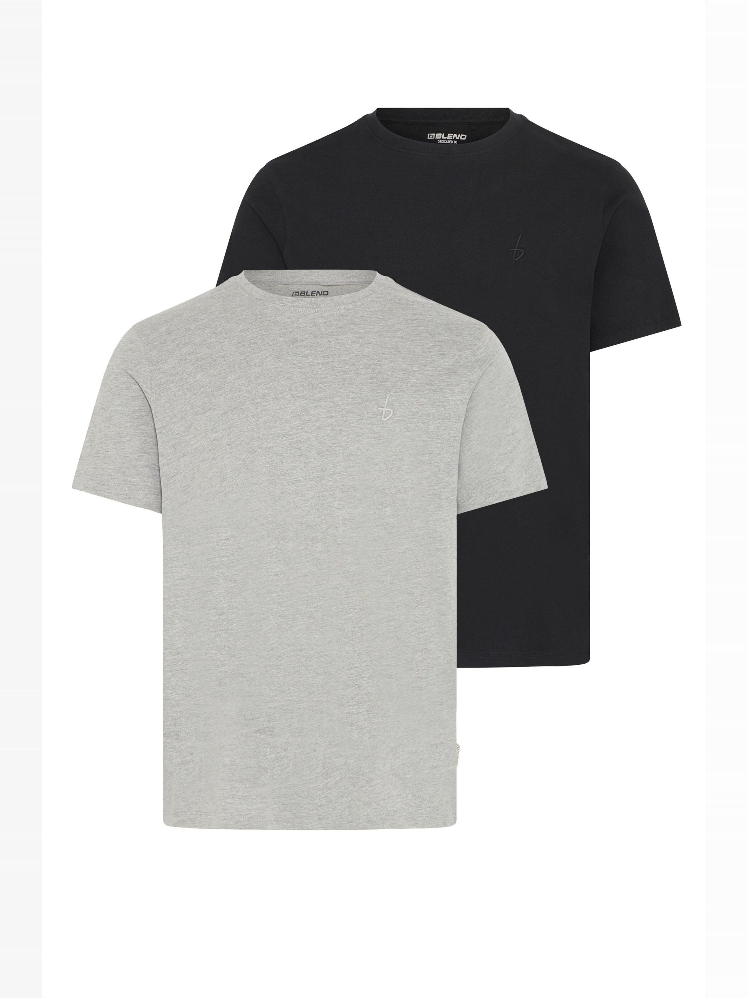 BLEND - Camisa ' BHEbal 2 PACK ' em preto: frente