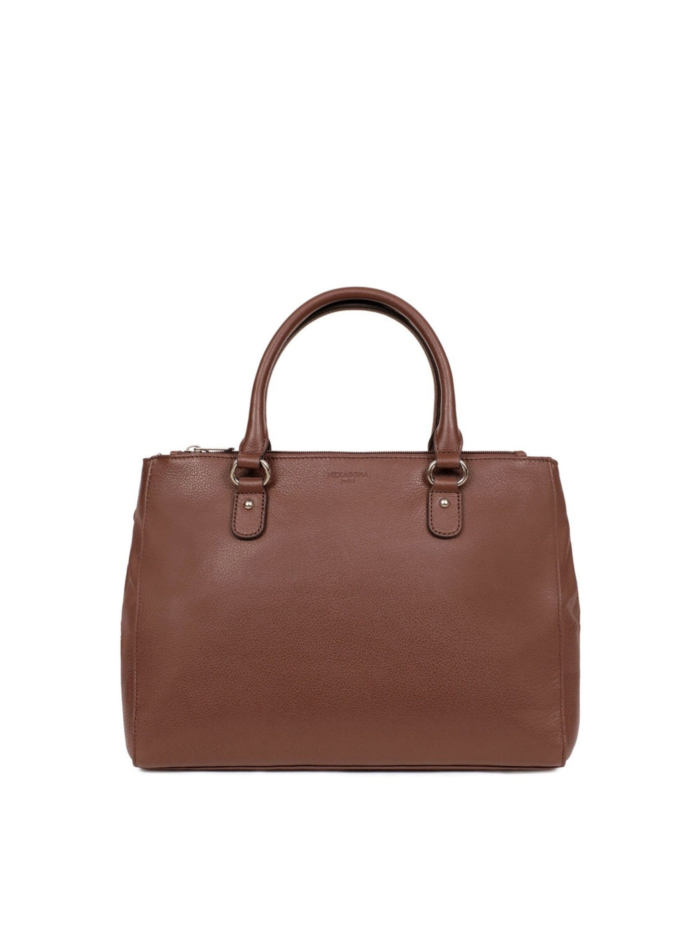 Hexagona Handtasche 'Confort'‌‌‌‌‌‌‌‌‌‌ in Braun: Vorderseite