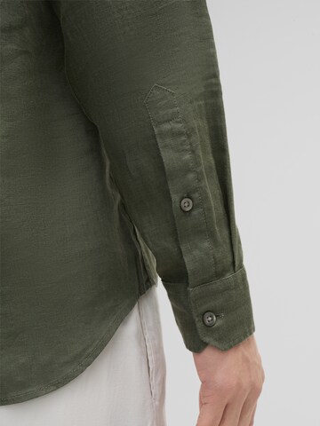 STRELLSON Slim Fit Hemd 'Ceasar' in Grün